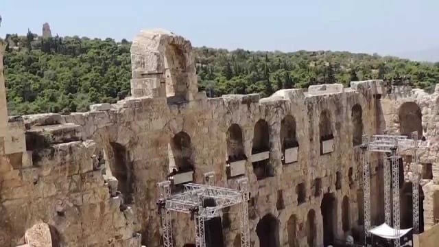 Греция. Афины. Июль 2014 года.