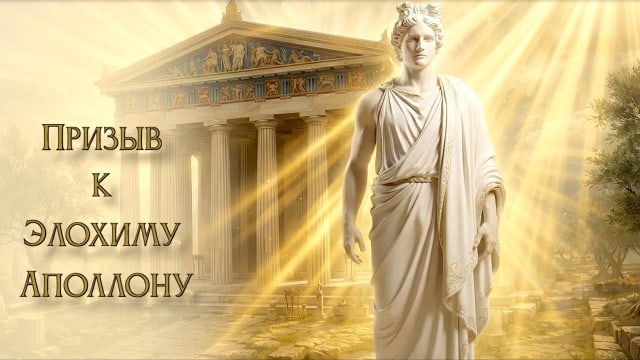 Призыв к Элохиму Аполлону.
