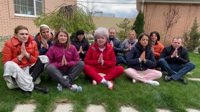 Всемирная медитация на звук «ОМ». Духовная группа из Ростова-на-Дону.