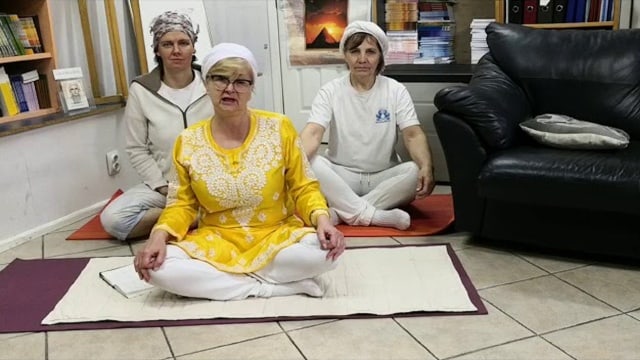 Всемирная медитация на звук «ОМ». Разделение духовного опыта. Группа Кундалини-йоги из Риги.